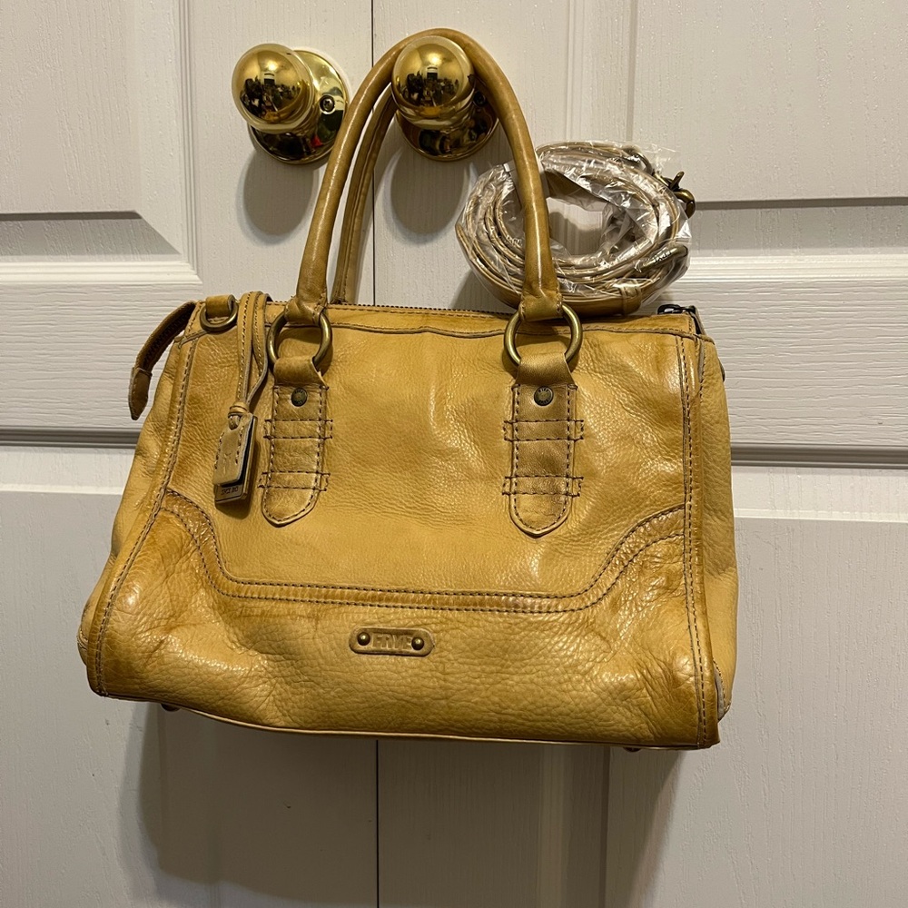 Frye Light Brown Leather Satchel - Picture 2 of 16
